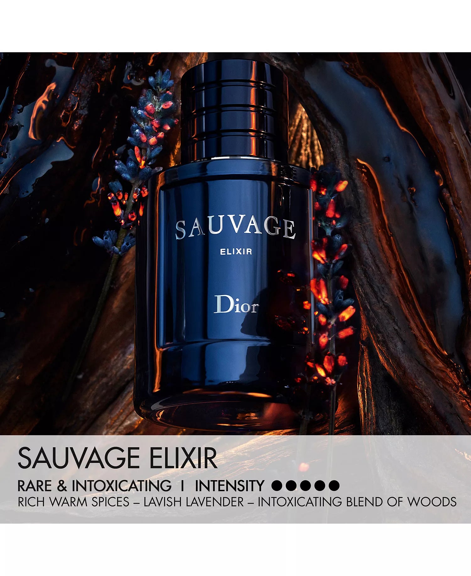 Dior Men's Sauvage Elixir Spray,3.4 oz.