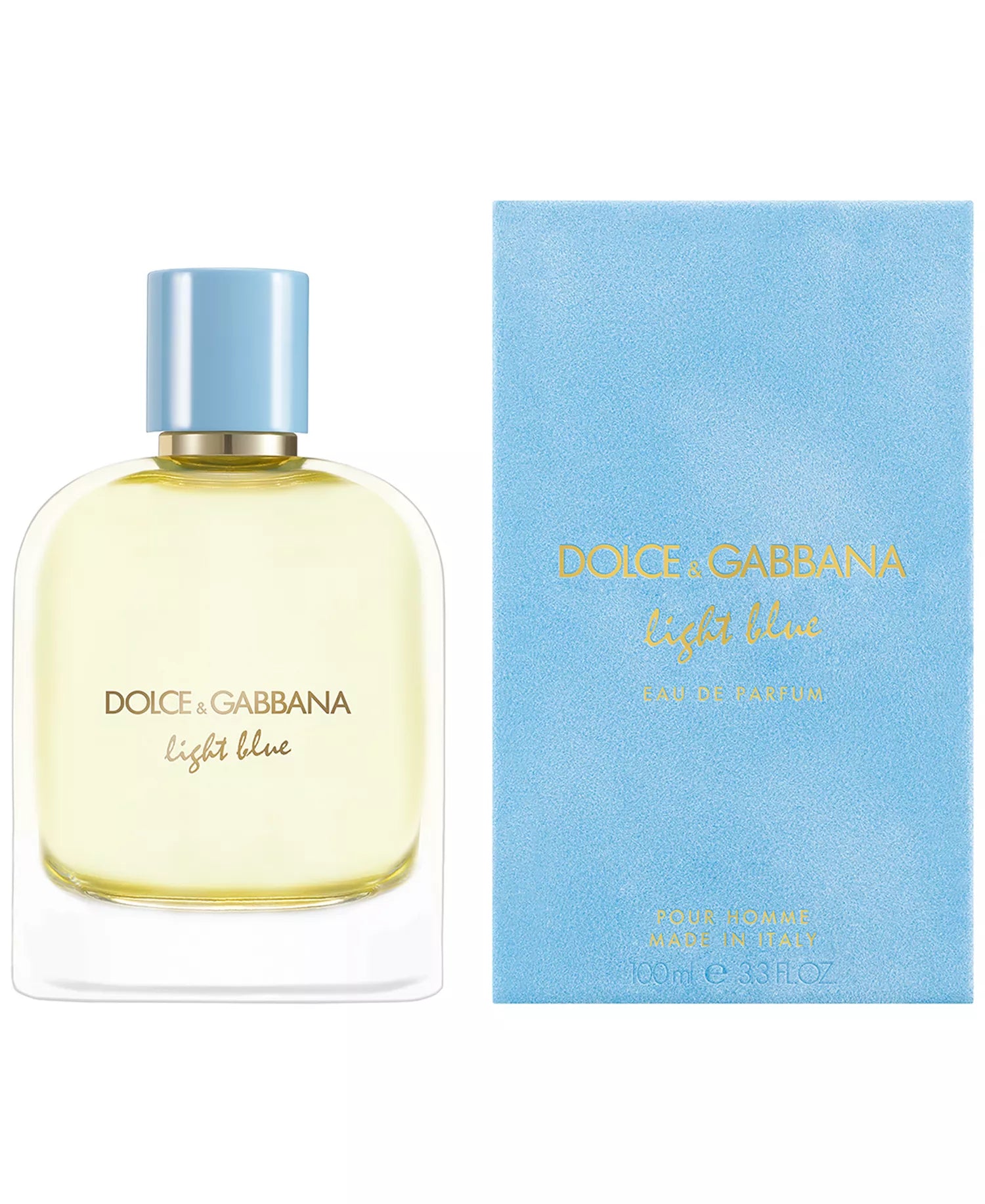 Dolce &amp; Gabbana Light Blue Pour Homme Eau de Parfum Spray – 3.3 oz.